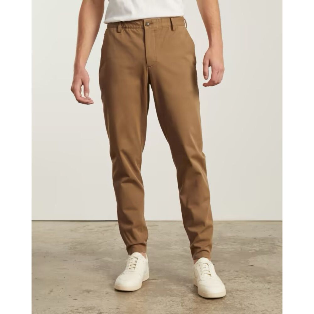Everlane Performance Traveler Chino Pants in Toasted Coconut 35x30
